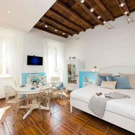 公寓 Capo Le Case, Romantic Flat Near Spanish Steps 罗马
